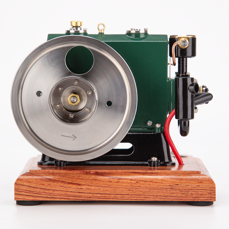 RETROL 1/8 3.6cc Vintage Gasoline Engine Trailer Mini Single Cylinder ...