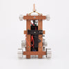 RETROL 1/8 3.6cc Vintage Gasoline Engine Trailer Mini Single Cylinder Four-Stroke ICE Model - stirlingkit