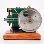 RETROL 1/8 3.6cc Vintage Gasoline Engine Trailer Mini Single Cylinder Four-Stroke ICE Model - stirlingkit