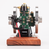 RETROL 1/8 3.6cc Vintage Gasoline Engine Trailer Mini Single Cylinder Four-Stroke ICE Model - stirlingkit