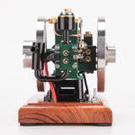 RETROL 1/8 3.6cc Vintage Gasoline Engine Trailer Mini Single Cylinder Four-Stroke ICE Model - stirlingkit