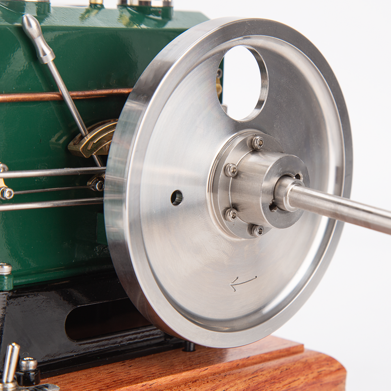 RETROL 1/8 3.6cc Vintage Gasoline Engine Trailer Mini Single Cylinder Four-Stroke ICE Model - stirlingkit