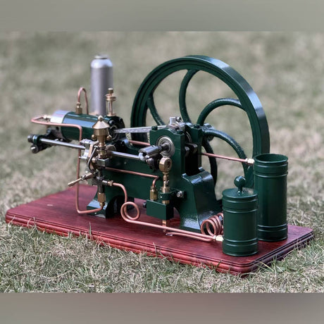 RETROL 16cc Horizontal 4-Stroke Diesel Stationary Engine Model Water-Cooled ICE Engine D16 - stirlingkit