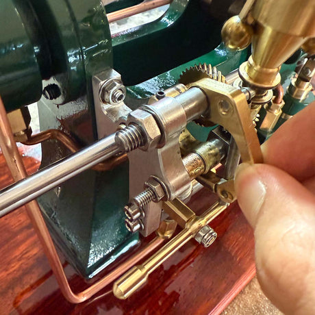 RETROL 16cc Horizontal 4-Stroke Diesel Stationary Engine Model Water-Cooled ICE Engine D16 - stirlingkit