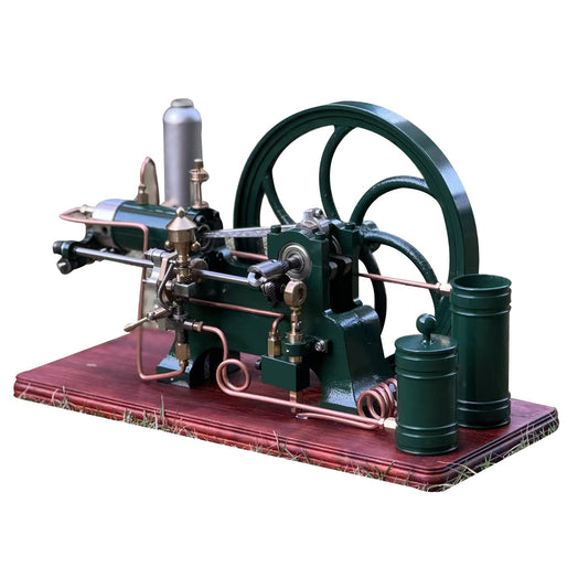 RETROL 16cc Horizontal 4-Stroke Diesel Stationary Engine Model Water-Cooled ICE Engine D16 - stirlingkit