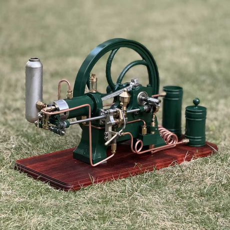 RETROL 16cc Horizontal 4-Stroke Diesel Stationary Engine Model Water-Cooled ICE Engine D16 - stirlingkit