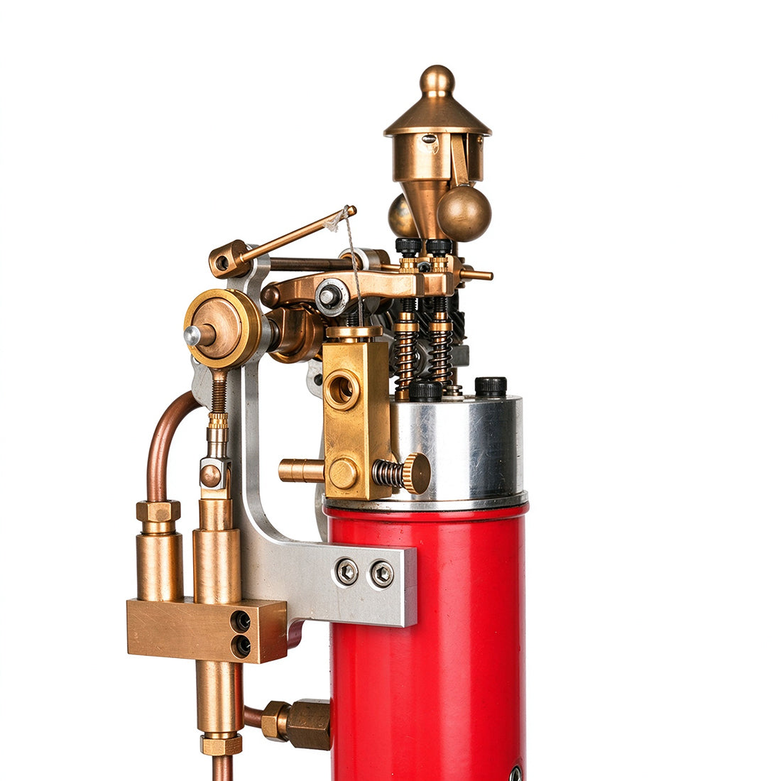 Retrol A16 Scandinavian-Style Stationary Engine Model, 16cc Petrol A-Frame with Flyball Governor - stirlingkit