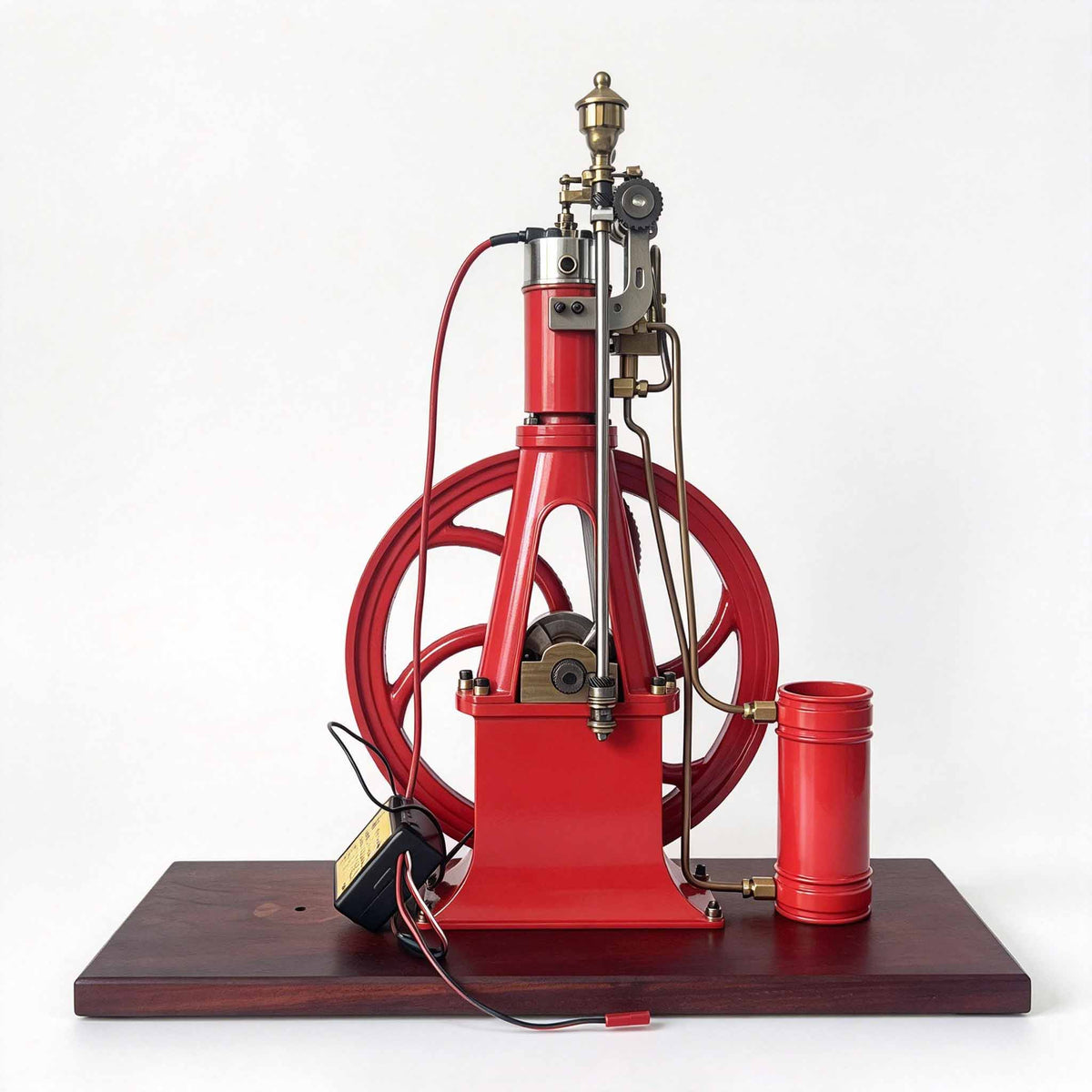 Retrol A16 Scandinavian-Style Stationary Engine Model, 16cc Petrol A-Frame with Flyball Governor - stirlingkit