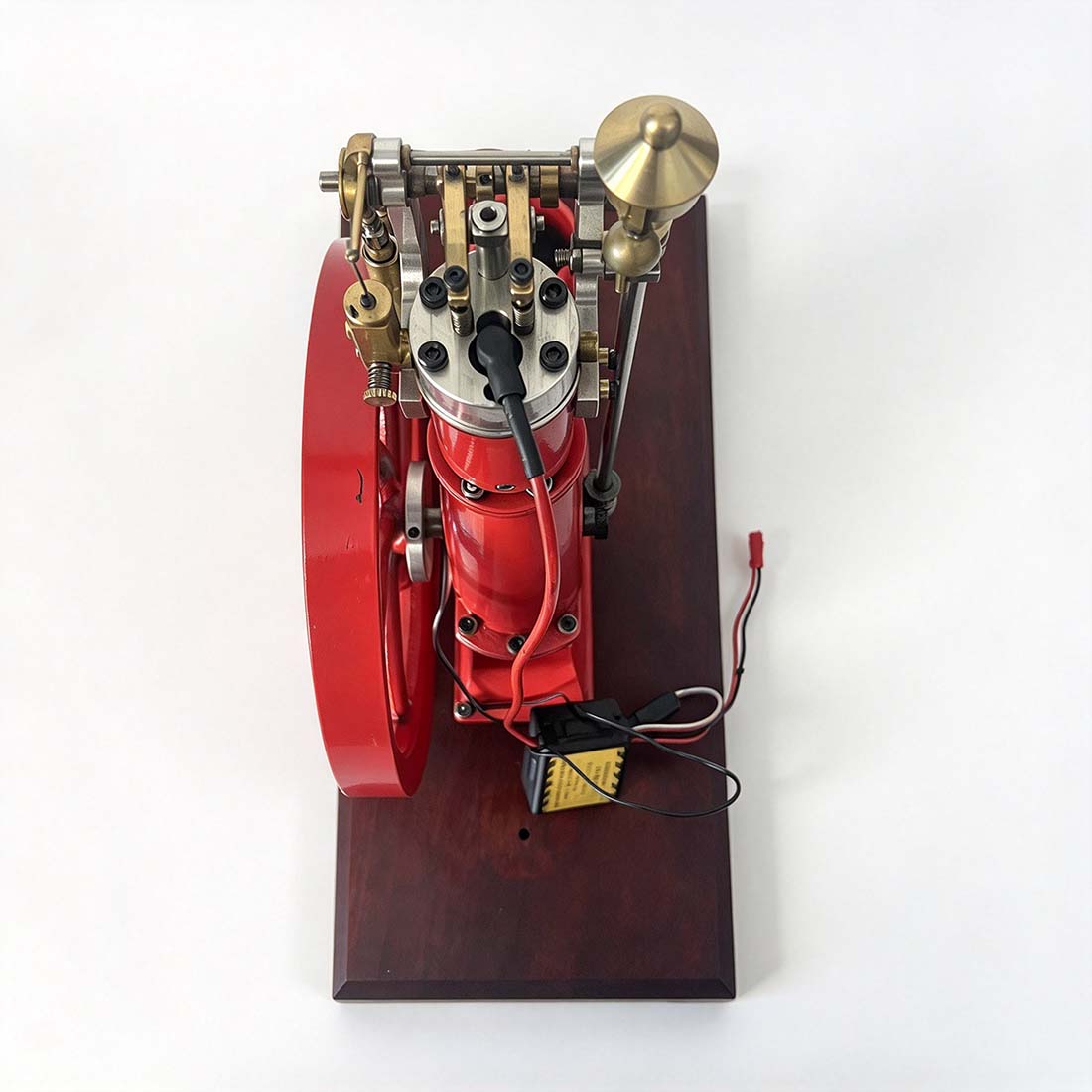 Retrol A16 Scandinavian-Style Stationary Engine Model, 16cc Petrol A-Frame with Flyball Governor - stirlingkit