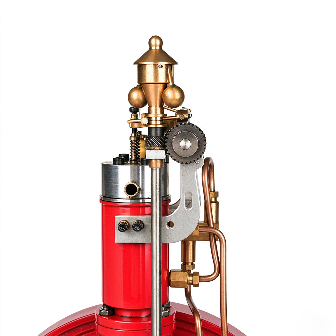 Retrol A16 Scandinavian-Style Stationary Engine Model, 16cc Petrol A-Frame with Flyball Governor - stirlingkit