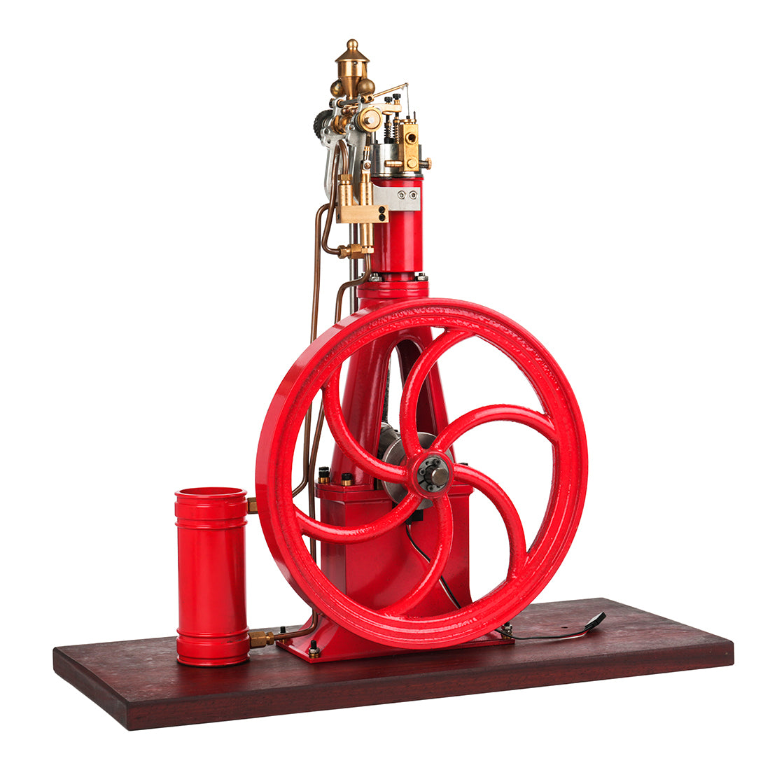 Retrol A16 Scandinavian-Style Stationary Engine Model, 16cc Petrol A-Frame with Flyball Governor - stirlingkit