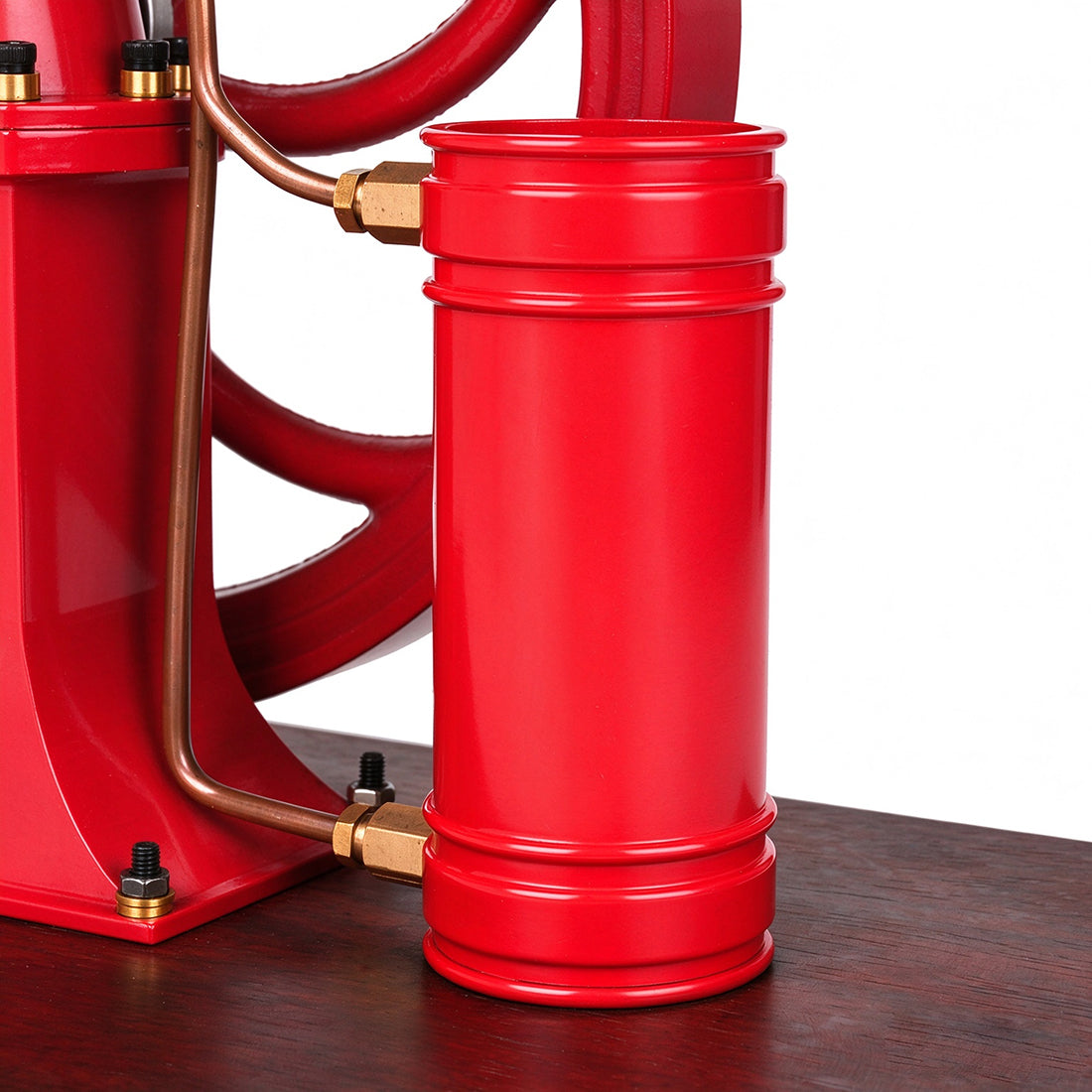 Retrol A16 Scandinavian-Style Stationary Engine Model, 16cc Petrol A-Frame with Flyball Governor - stirlingkit