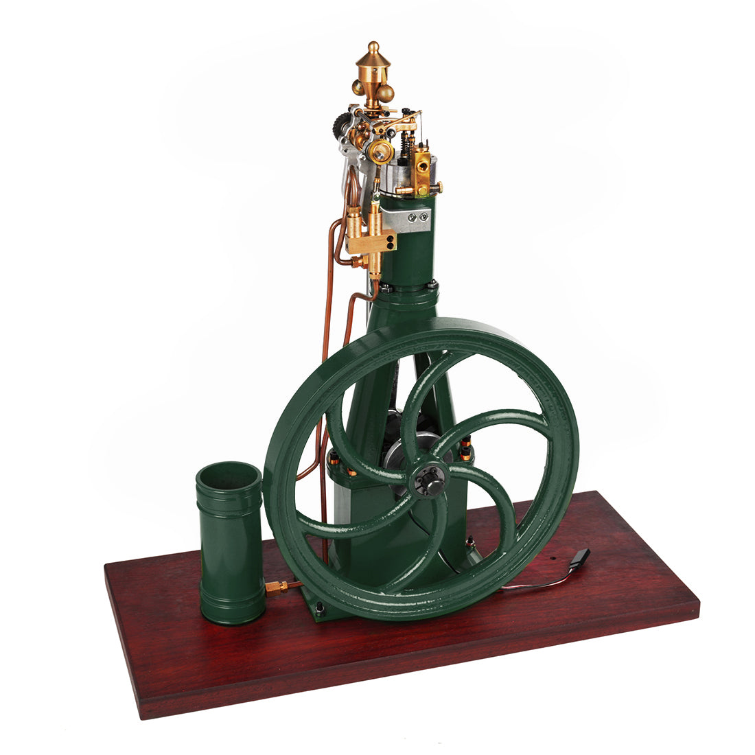 Retrol A16 Scandinavian-Style Stationary Engine Model, 16cc Petrol A-Frame with Flyball Governor - stirlingkit