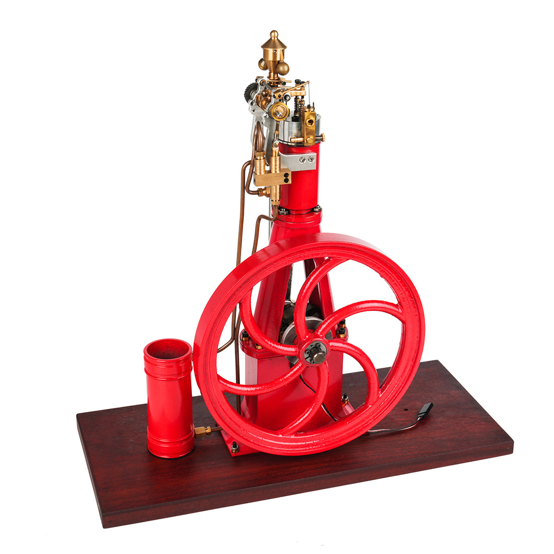 Retrol A16 Scandinavian-Style Stationary Engine Model, 16cc Petrol A-Frame with Flyball Governor - stirlingkit