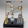 RETROL GF-01 Miniature Metal Working Workshop Model Kits with Mechanical Transmission System for Retrol Steam Engine Models