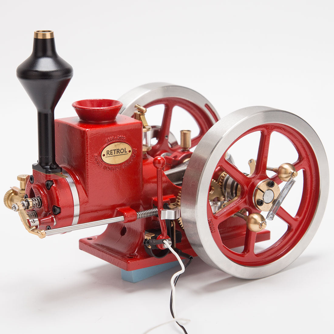 RETROL HM-01 Hit and Miss Engine Full Set with Stationary Engine Cart - stirlingkit