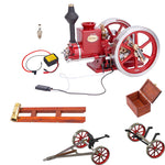 RETROL HM-01 Hit and Miss Engine Full Set with Stationary Engine Cart