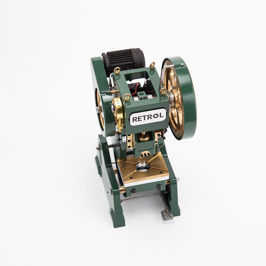 RETROL Miniature Functional Mechanical Power Press Model for Collection - stirlingkit