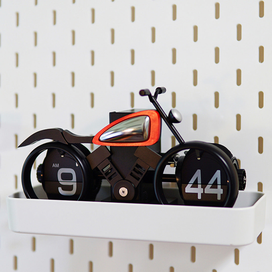 Retrol Motorcycle Flip Clock Unique Gift for Biker - stirlingkit