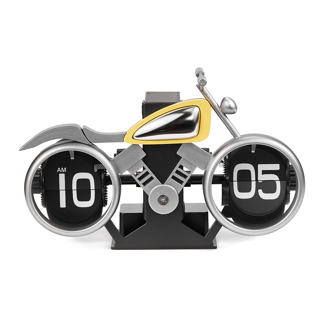 Retrol Motorcycle Flip Clock Unique Gift for Biker - stirlingkit