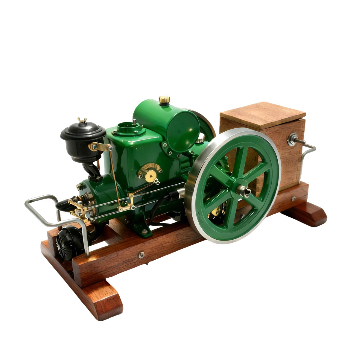 RETROL & OKMO 1110 Miniature Gas 4-Stroke ICE Japanese Style Retro Classic Engine Model Full Set - stirlingkit