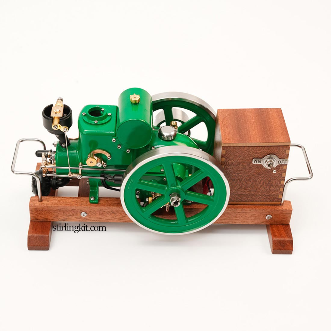 RETROL & OKMO 1110 Miniature Gas 4-Stroke ICE Japanese Style Retro Classic Engine Model Full Set - stirlingkit