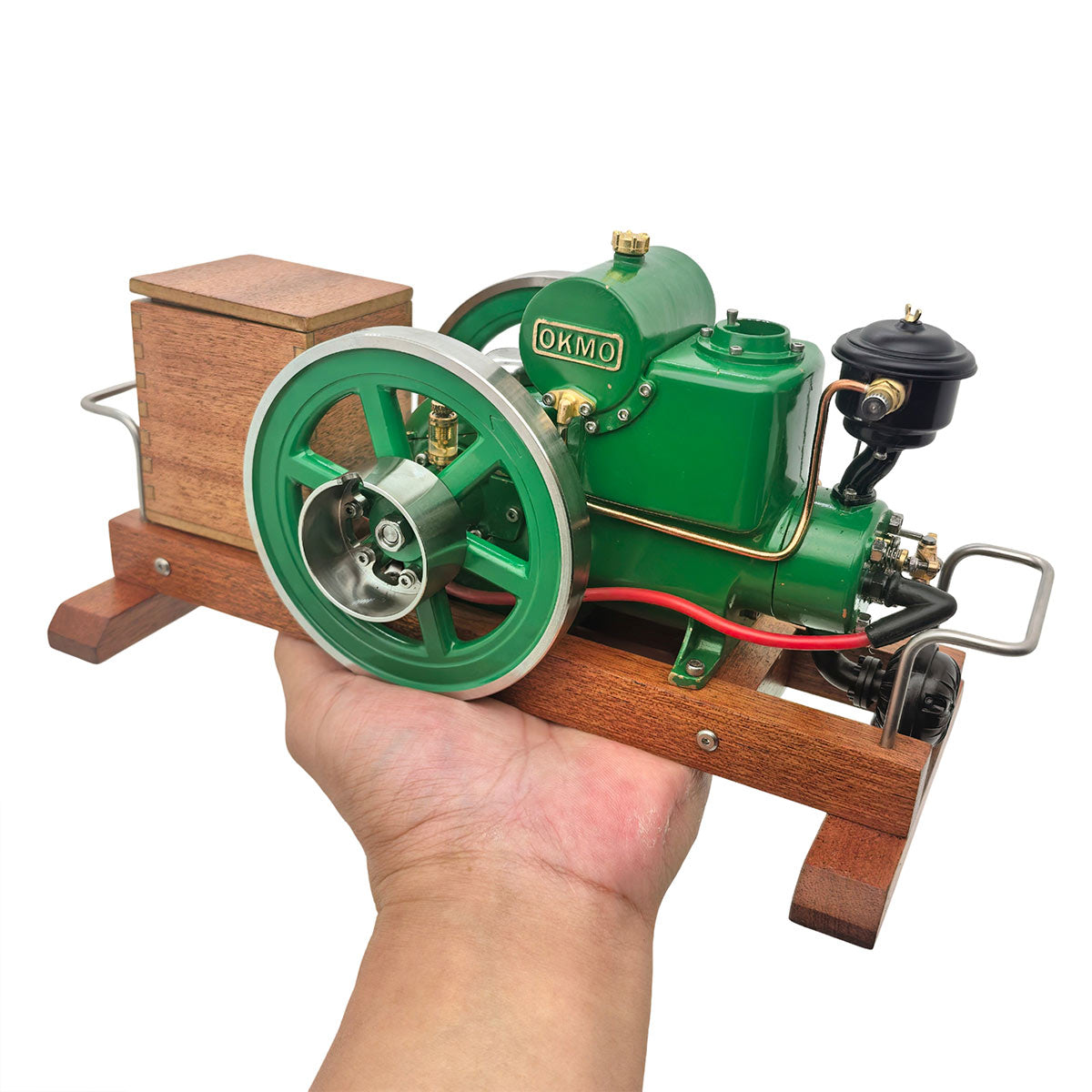RETROL & OKMO 1110 Miniature Gas 4-Stroke ICE Japanese Style Retro Classic Engine Model Full Set
