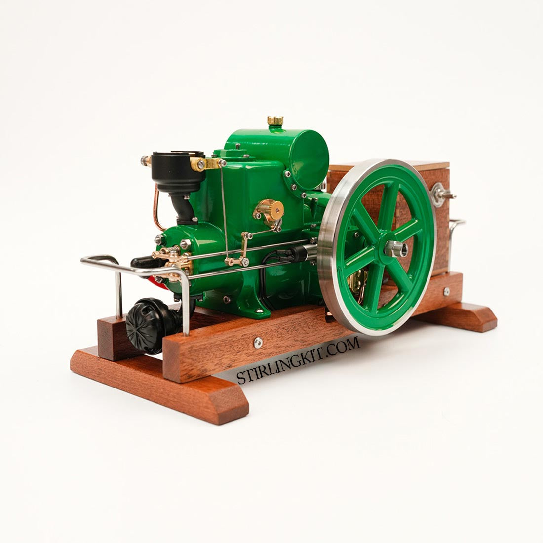 RETROL & OKMO 1110 Miniature Gas 4-Stroke ICE Japanese Style Retro Classic Engine Model Full Set - stirlingkit