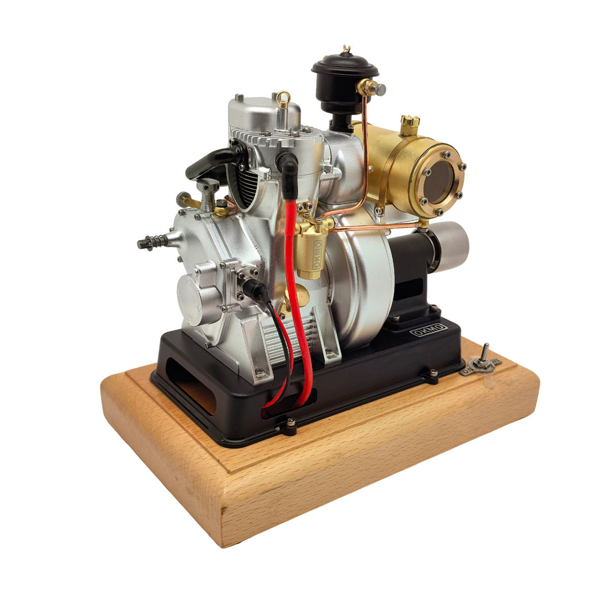 RETROL × OKMO 185-Type Gas Powered Antique Tractor Engine Model 4-Stroke European-Style Miniature Engine