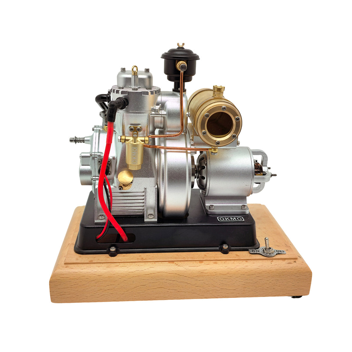 RETROL × OKMO 185-Type Gas Powered Antique Tractor Engine Model 4-Stroke European-Style Miniature Engine
