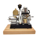 RETROL × OKMO 185-Type Gas Powered Antique Tractor Engine Model 4-Stroke European-Style Miniature Engine
