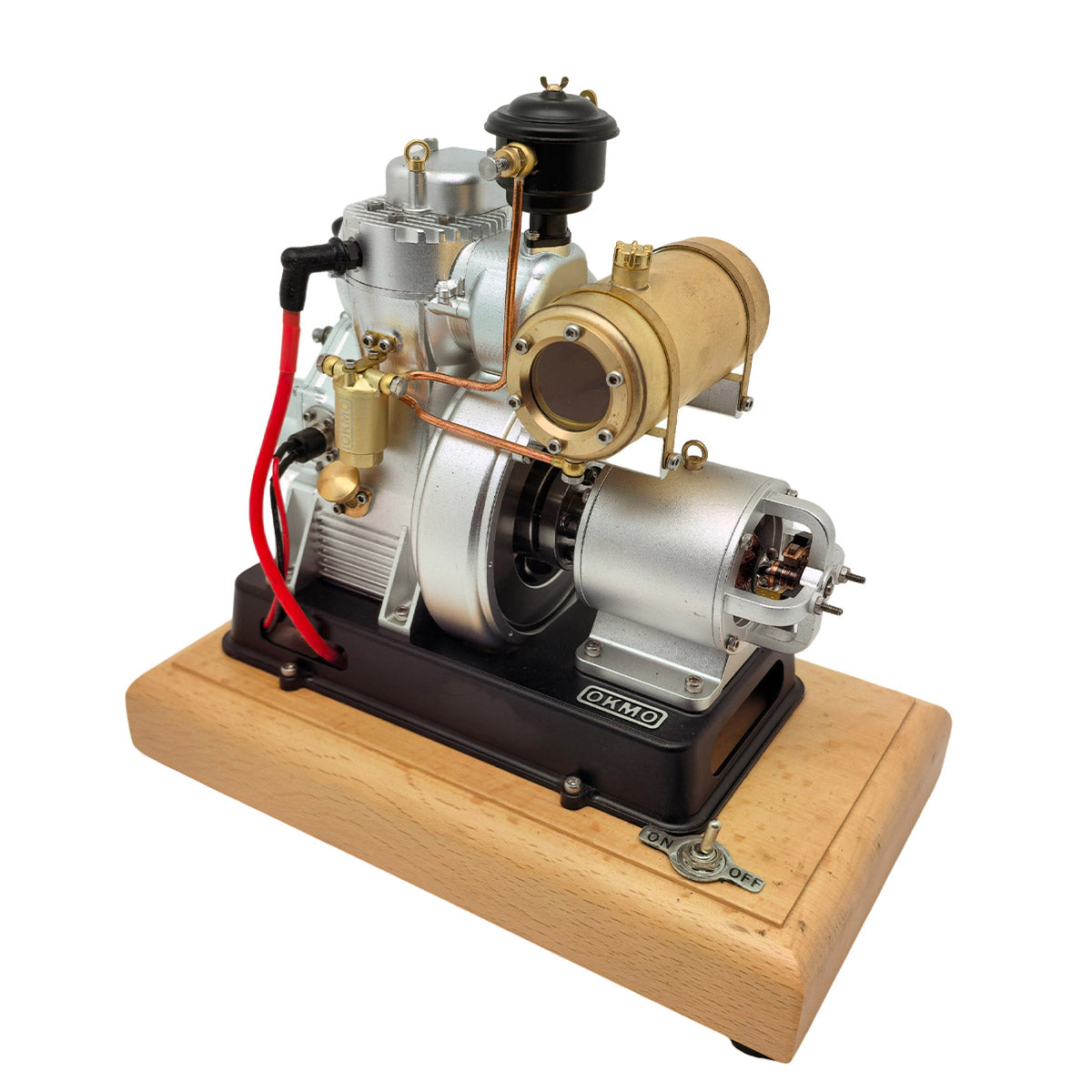 RETROL × OKMO 185-Type Gas Powered Antique Tractor Engine Model 4-Stroke European-Style Miniature Engine