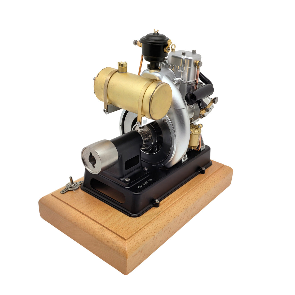 RETROL × OKMO 185-Type Gas Powered Antique Tractor Engine Model 4-Stroke European-Style Miniature Engine - stirlingkit