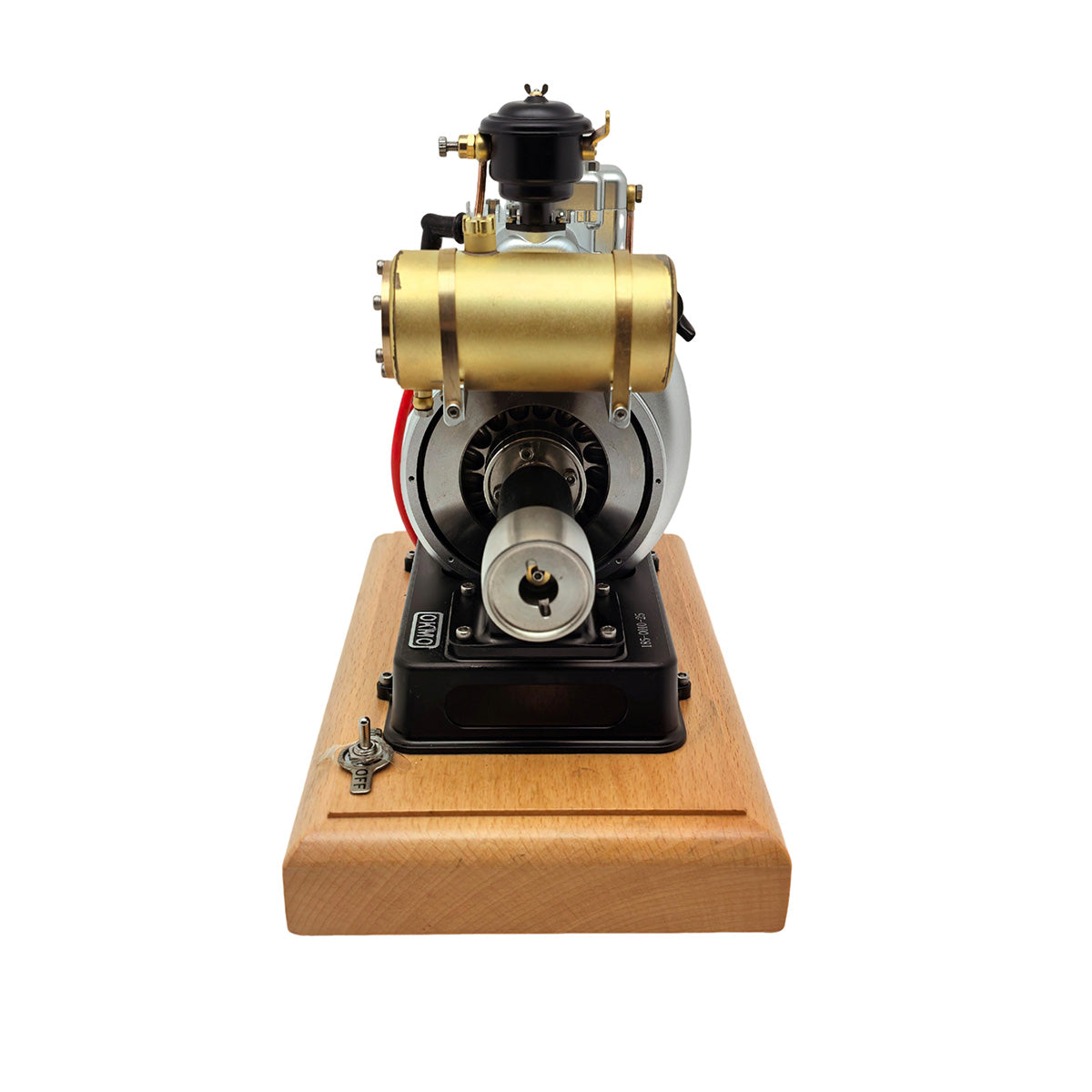 RETROL × OKMO 185-Type Gas Powered Antique Tractor Engine Model 4-Stroke European-Style Miniature Engine - stirlingkit