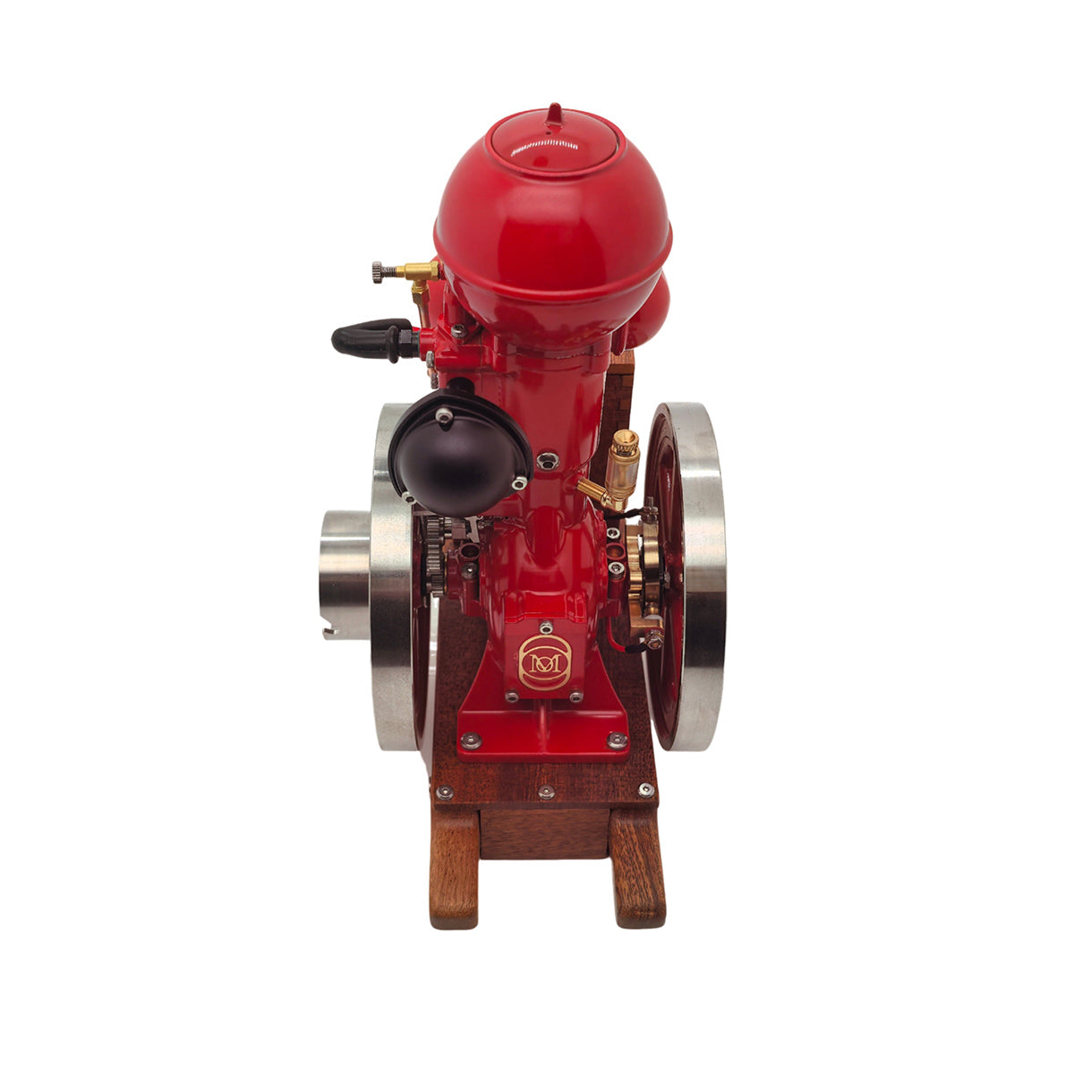 RETROL & OKMO B01 Ball Top Vertical Hit and Miss Engine Miniature Gas ICE Engine