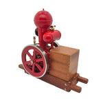 RETROL & OKMO B01 Ball Top Vertical Hit and Miss Engine Miniature Gas ICE Engine - stirlingkit