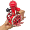 RETROL & OKMO B01 Ball Top Vertical Hit and Miss Engine Miniature Gas ICE Engine - stirlingkit