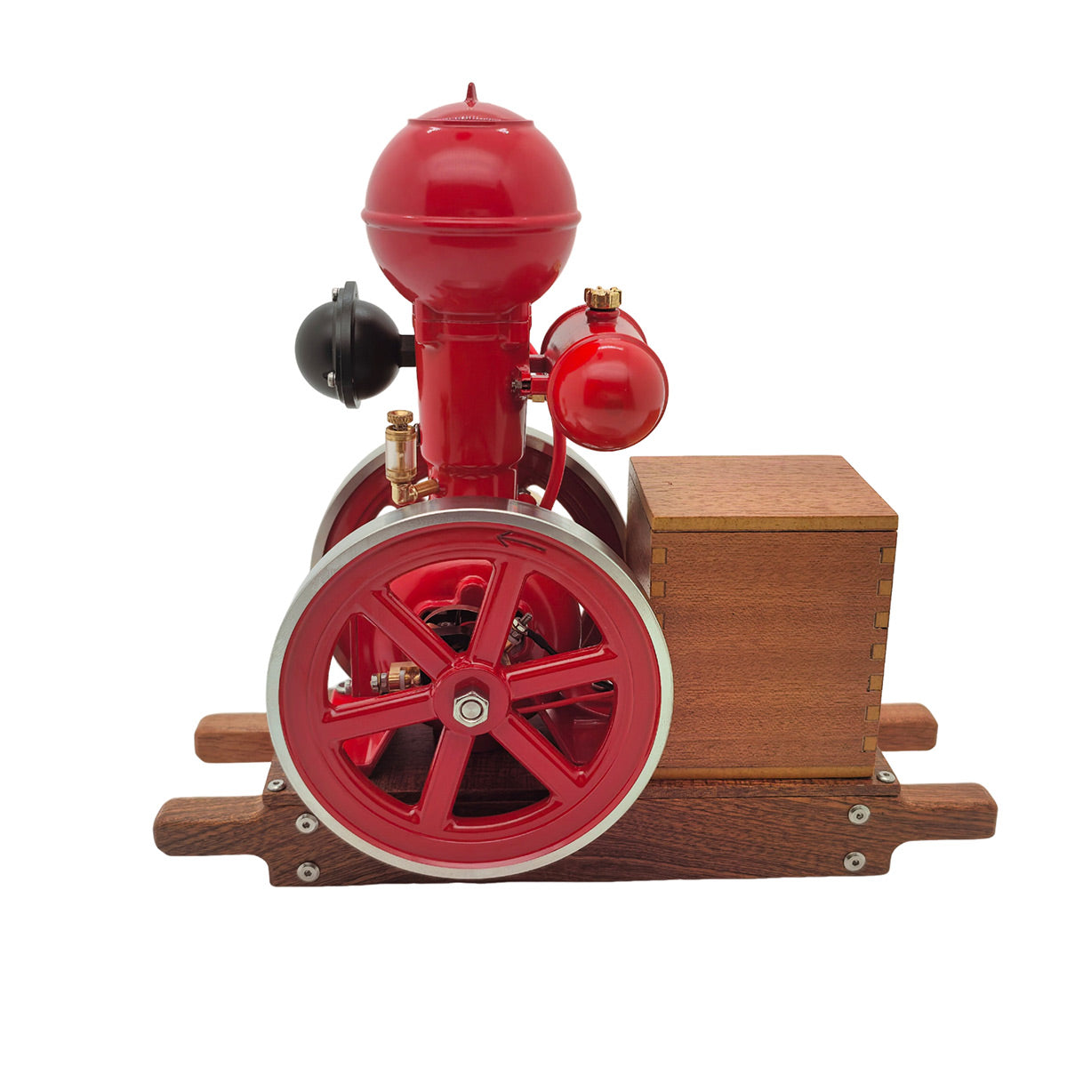 RETROL & OKMO B01 Ball Top Vertical Hit and Miss Engine Miniature Gas ICE Engine