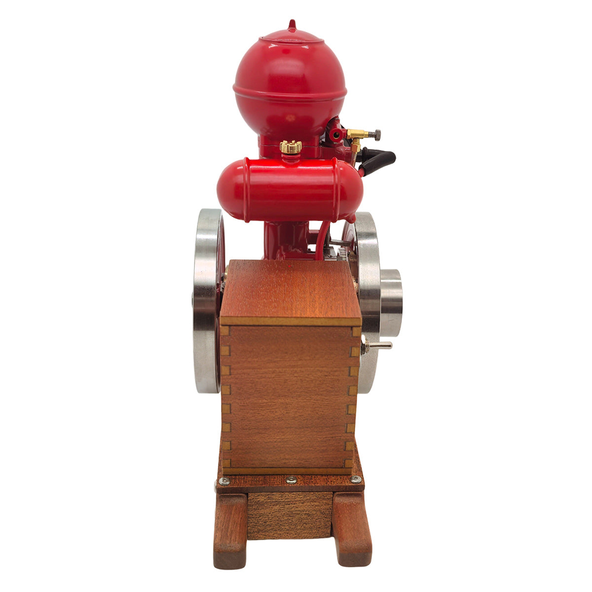RETROL & OKMO B01 Ball Top Vertical Hit and Miss Engine Miniature Gas ICE Engine