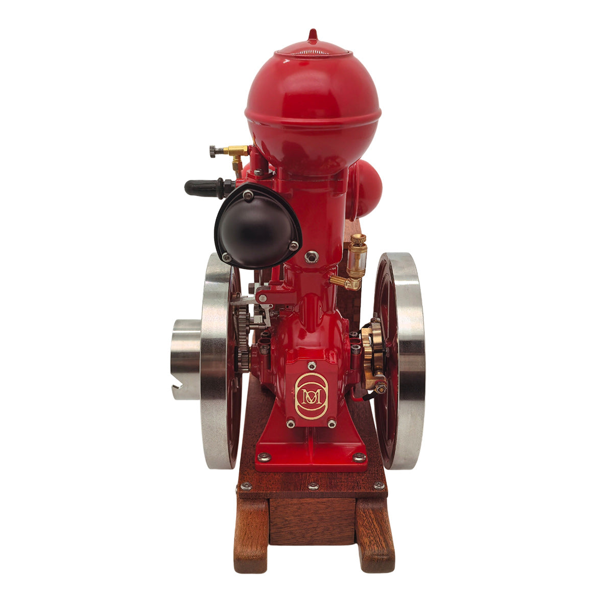 RETROL & OKMO B01 Ball Top Vertical Hit and Miss Engine Miniature Gas ICE Engine