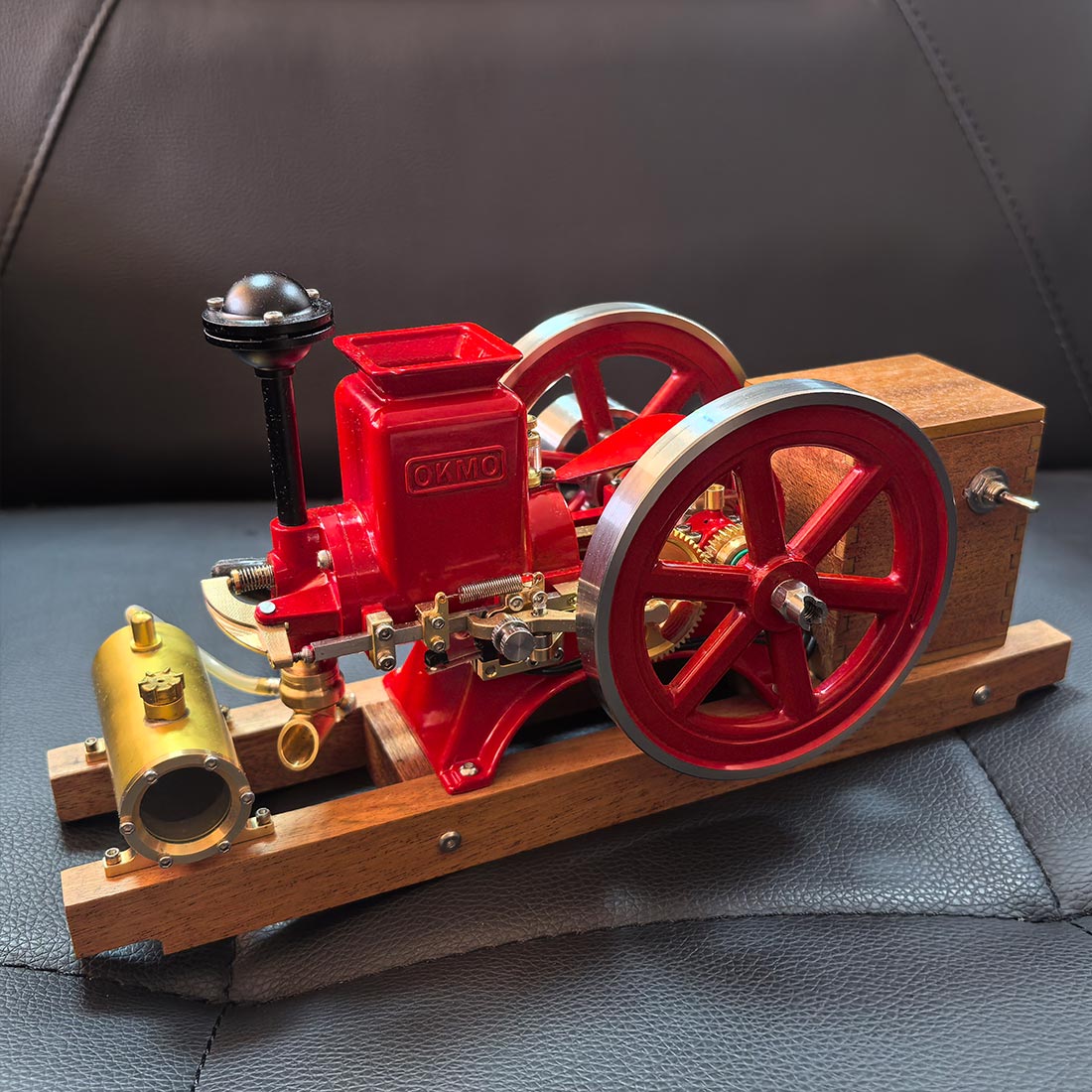 RETROL & OKMO B02 3.6cc Gas Hit and Miss Engine Model One-Key-Start Full Set RTR