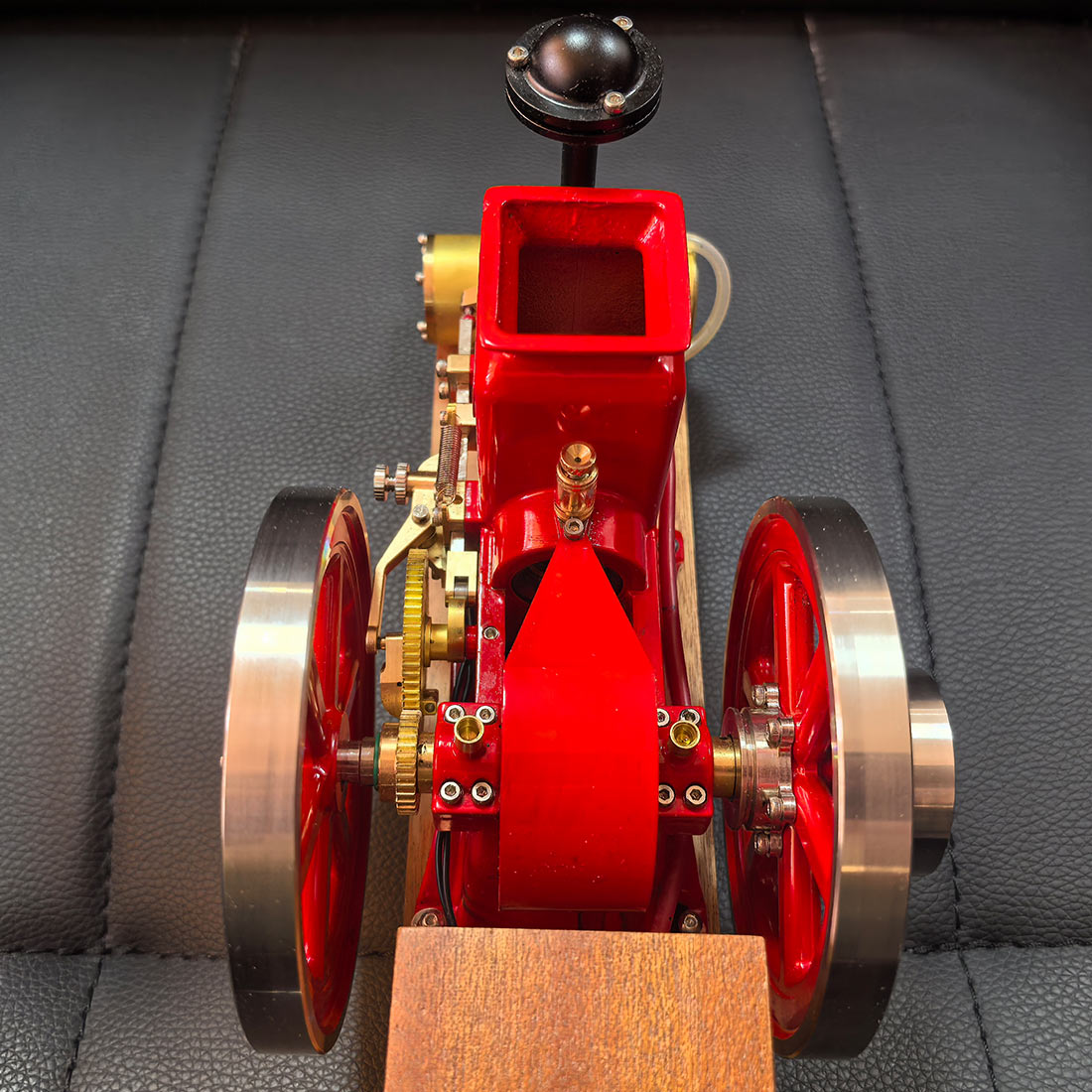 RETROL & OKMO B02 3.6cc Gas Hit and Miss Engine Model One-Key-Start Full Set RTR - stirlingkit