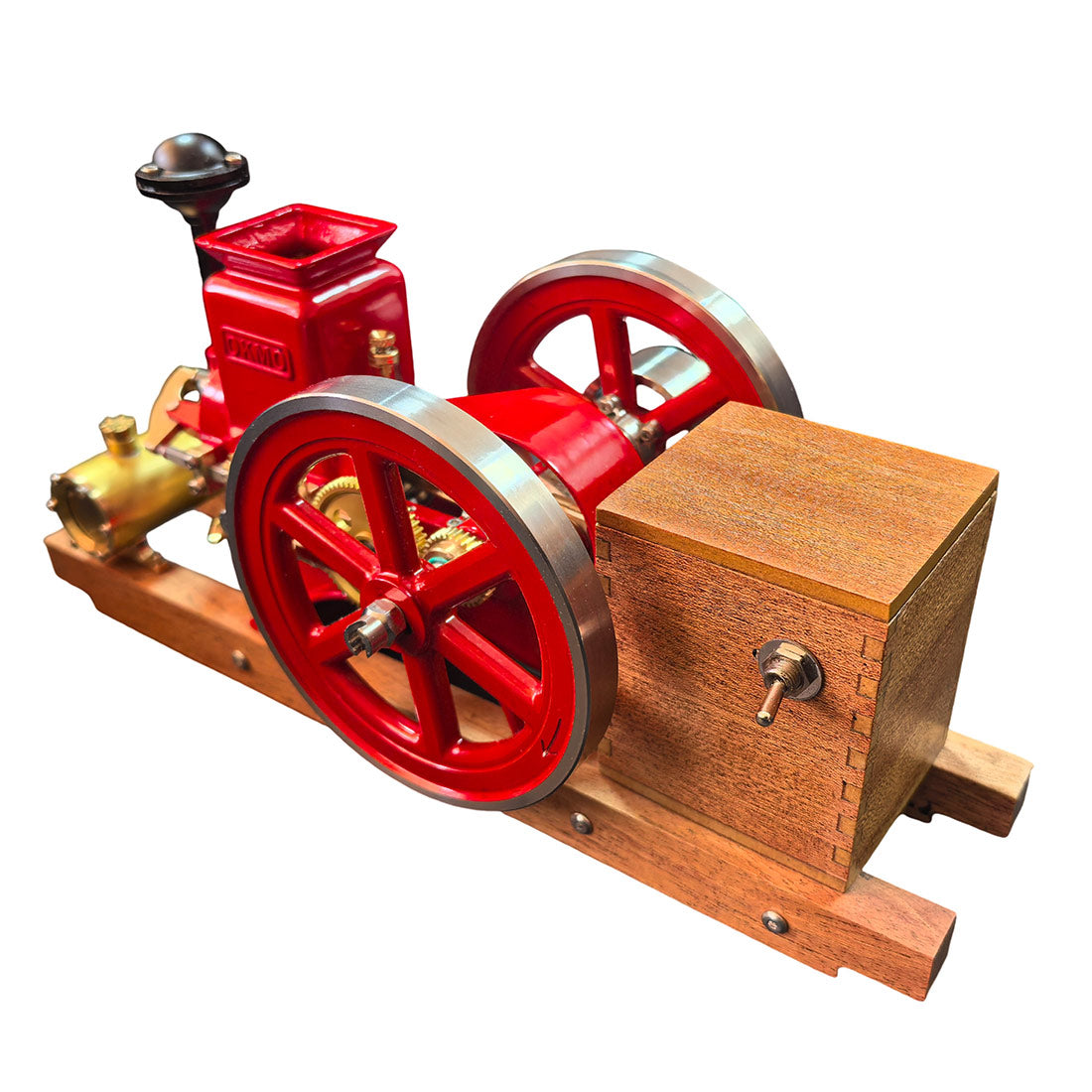 RETROL & OKMO B02 3.6cc Gas Hit and Miss Engine Model One-Key-Start Full Set RTR - stirlingkit