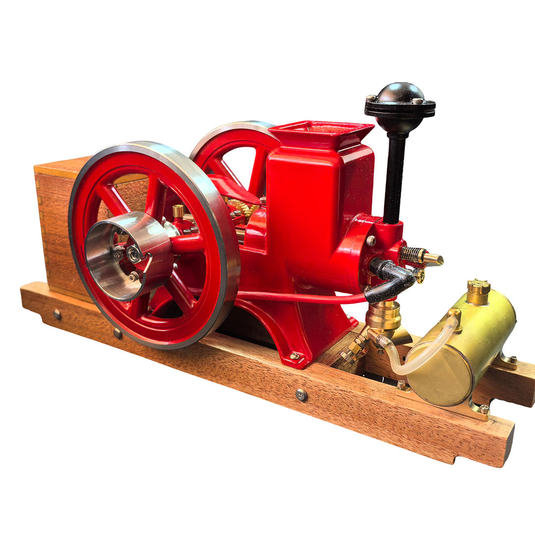 RETROL & OKMO B02 3.6cc Gas Hit and Miss Engine Model One-Key-Start Full Set RTR - stirlingkit