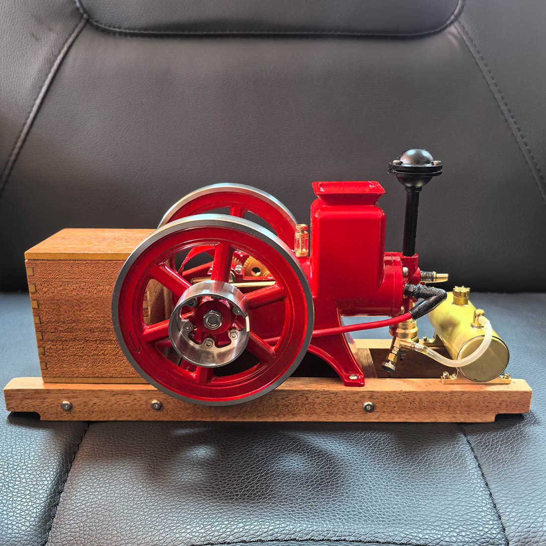 RETROL & OKMO B02 3.6cc Gas Hit and Miss Engine Model One-Key-Start Full Set RTR - stirlingkit
