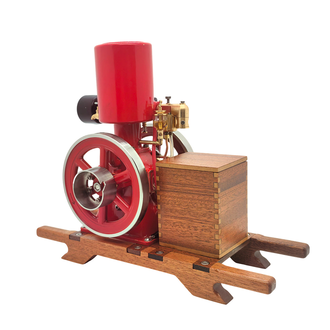 RETROL & OKMO N01 1/5 Scale Hit and Miss Vertical Gas Stationary Engine Model RTR - stirlingkit