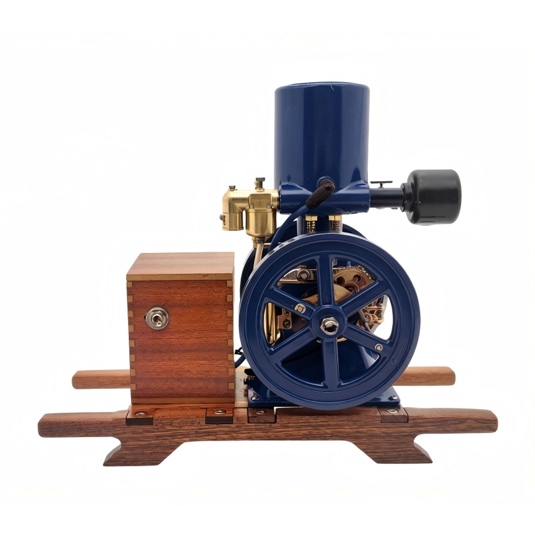 RETROL & OKMO N01 1/5 Scale Hit and Miss Vertical Gas Stationary Engine Model RTR - stirlingkit
