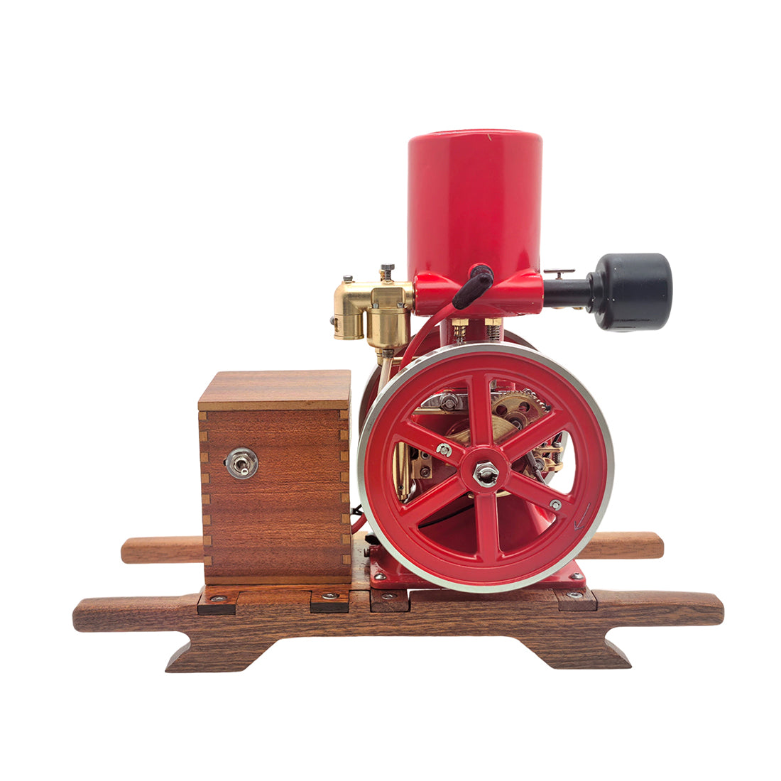 RETROL & OKMO N01 1/5 Scale Hit and Miss Vertical Gas Stationary Engine Model RTR - stirlingkit