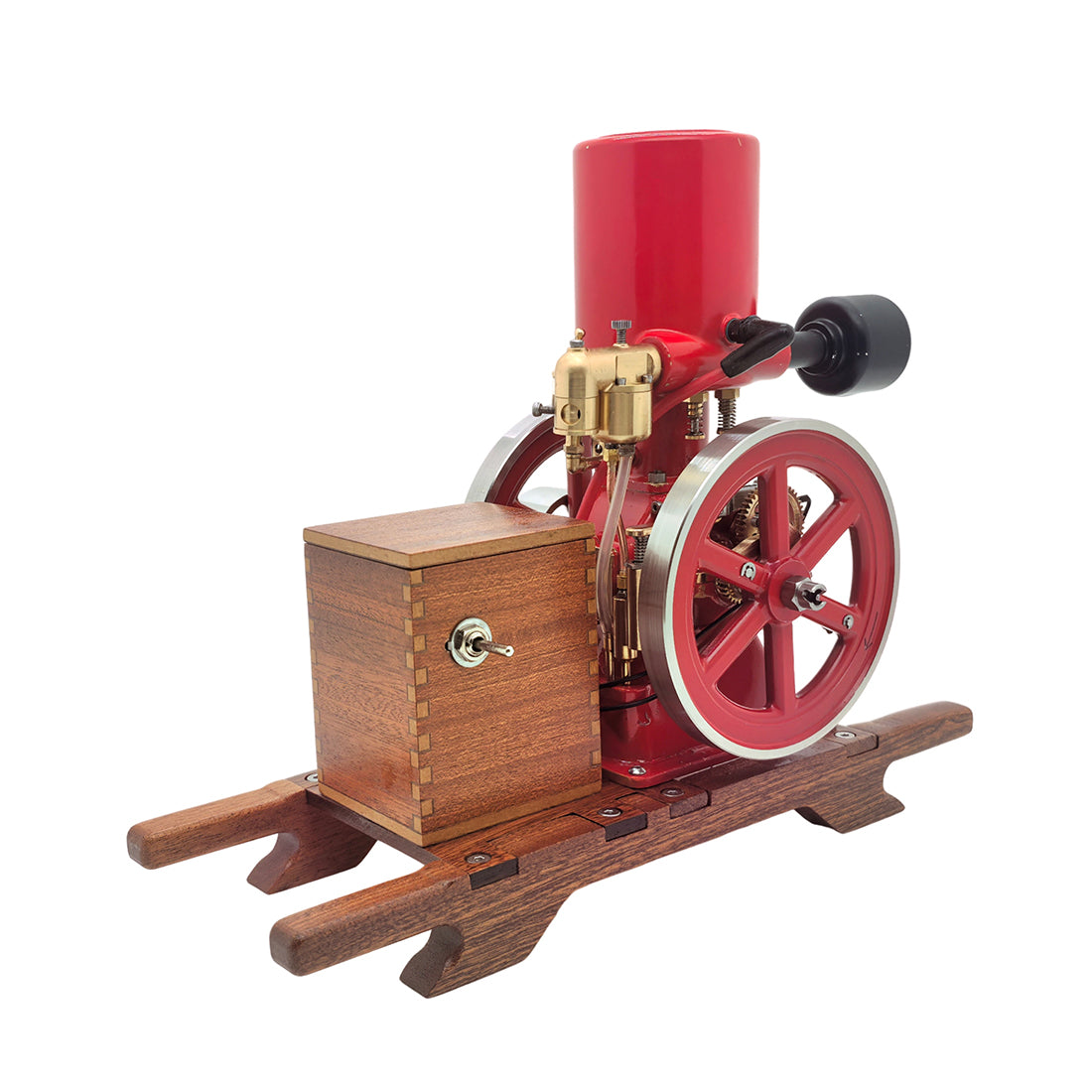 RETROL & OKMO N01 1/5 Scale Hit and Miss Vertical Gas Stationary Engine Model RTR - stirlingkit