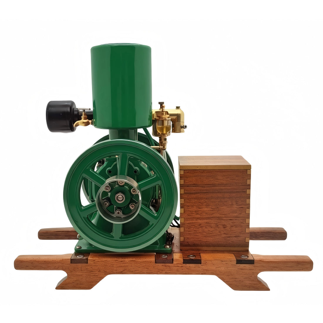 RETROL & OKMO N01 1/5 Scale Hit and Miss Vertical Gas Stationary Engine Model RTR - stirlingkit
